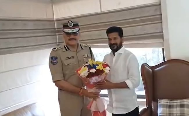 Telangana Top Cop’s Suspension Revoked, Had Met Revanth Reddy Amid Counting