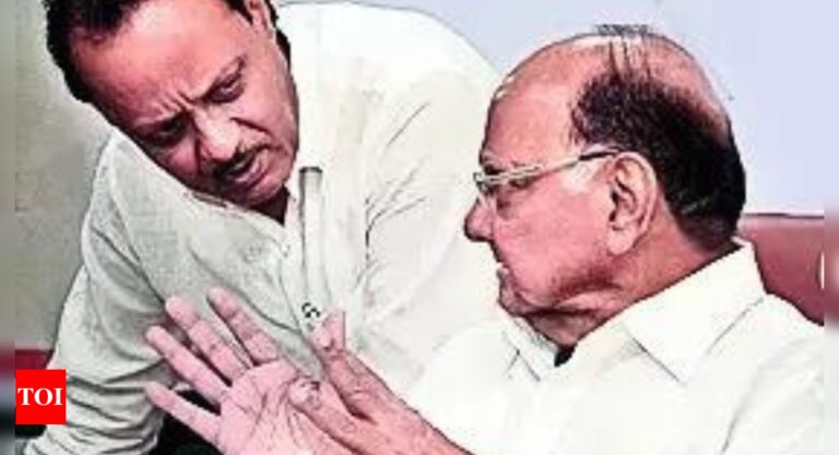 Pawar Sr’s election as NCP chief illegal: Ajit group to Speaker | India News – Times of India