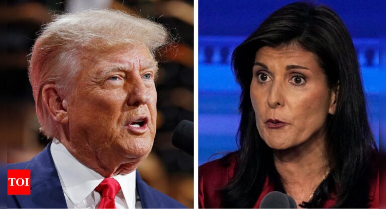 Nikki Haley Questions Trump's Mental Fitness | Latest News | World News – Times of India