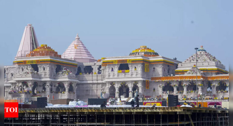 Ram Mandir Consecration Ceremony in Ayodhya – Pran Pratishtha | India News – Times of India