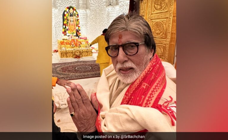 “Faith Doesn't Possess Description”: Amitabh Bachchan On Ram Temple Event