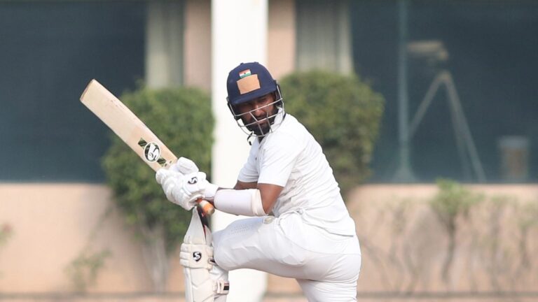 Ranji Trophy: Cheteshwar Pujara continues fine run, braves injury to hit gritty 91 amid another Test snub