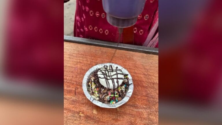 “Selling Diabetes”: Internet On Video Of Waffle Bhel In Surat With 26 Million Views