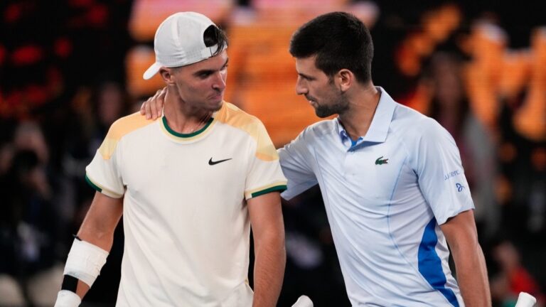 Australian Open 2024; Novak Djokovic fends off inspired teenager Dino Prizmic in blockbuster opening-round clash