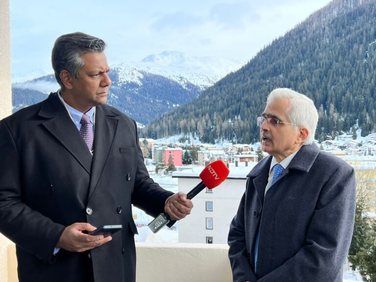 “Expect Real GDP To Touch 7%”: RBI Chief Shaktikanta Das To NDTV At Davos