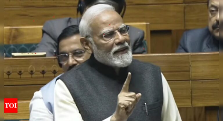 PM Modi to reply on 'Motion of Thanks' in Rajya Sabha today | India News – Times of India