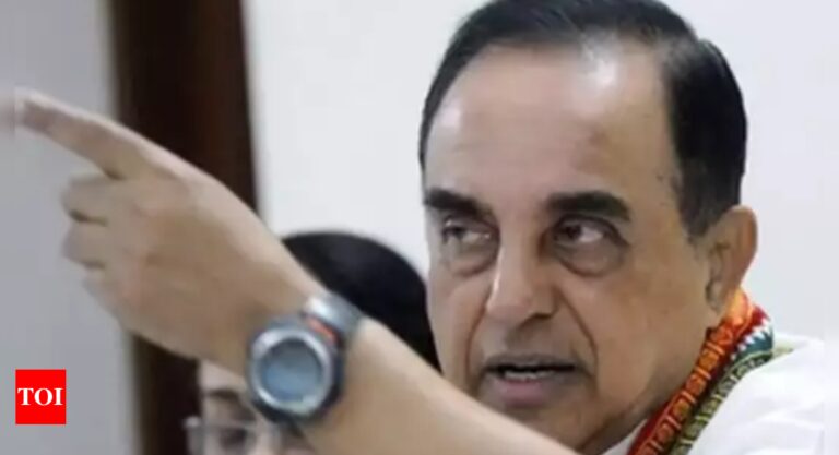 Supreme Court Hearing Subramaniam Swamy's Plea to Delete 'Secular', 'Socialist' from Constitution | – Times of India