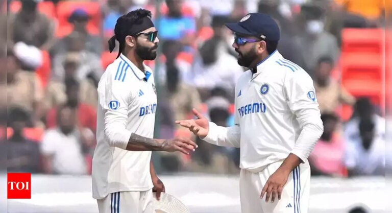 Watch – 'Jaddu samajh ye T20 hai': Rohit Sharma's hilarious dig at Ravindra Jadeja over no balls | Cricket News – Times of India