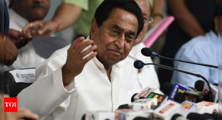 Amid BJP switch buzz, aide says Kamal Nath not defecting | India News – Times of India