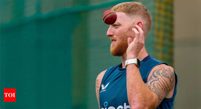 Ben Stokes hints at his availability as a bowler for the fourth Test against India | Cricket News – Times of India