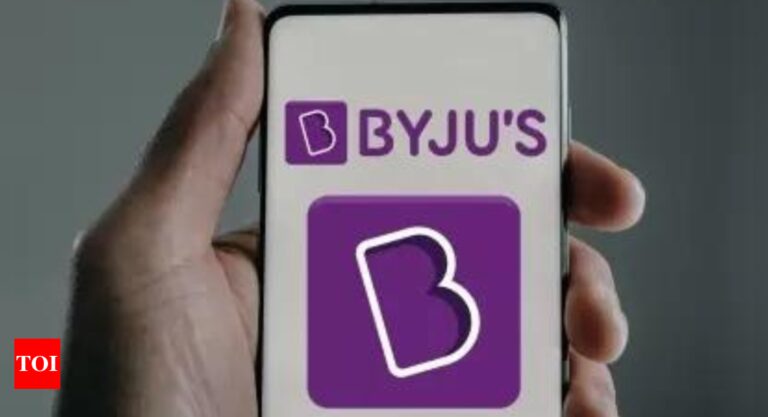 Byju’s Investors Vote to Oust CEO from Troubled Ed-Tech Startup | India Business News – Times of India