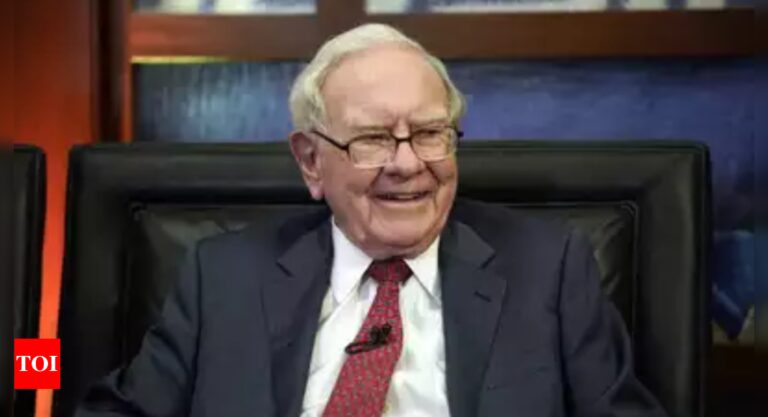 Buffett’s Berkshire Posts Record Cash as Operating Earnings Rise | International Business News – Times of India