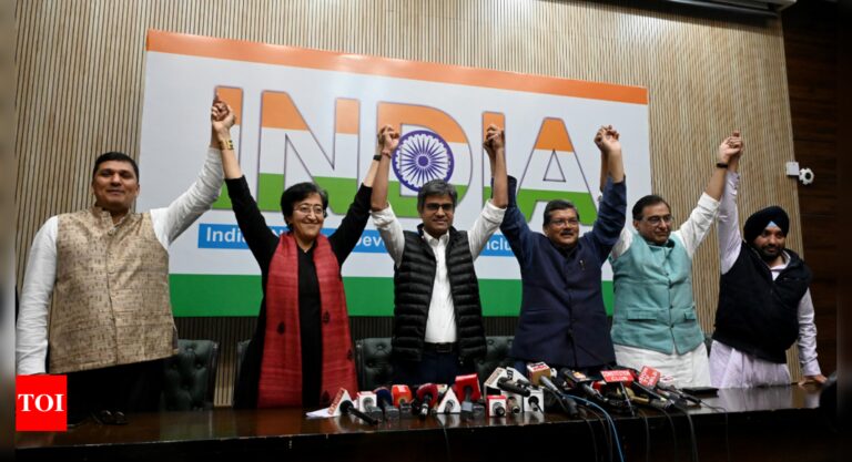 AAP-Congress announce Delhi alliance for LS polls: Should BJP be worried? | India News – Times of India