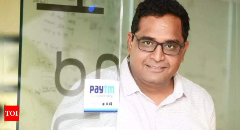 Paytm's Vijay Shekhar Sharma steps down from payments bank board | – Times of India