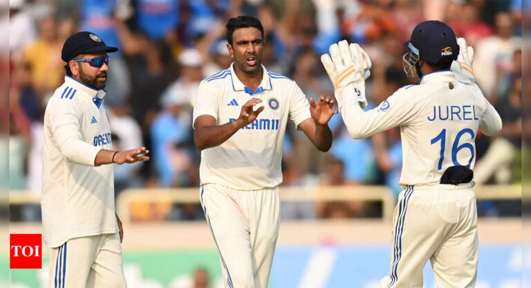 Nasser Hussain praises Ravichandran Ashwin's performance in Ranchi Test | Cricket News – Times of India