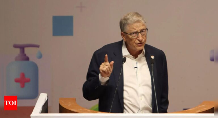 Bill Gates Emphasizes Importance of Innovation and Technology for Social Good in India | India News – Times of India