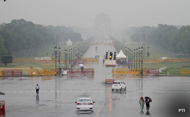 Delhi Wakes Up To Light Rain, More Showers Predicted