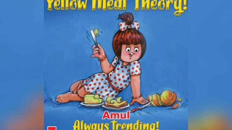 Amul Shares Buttery Take On Trending Orange Peel Theory – See Pic