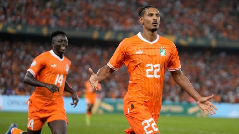 Sebastien Haller nets winner as hosts Ivory Coast beat Nigeria 2-1 to win AFCON