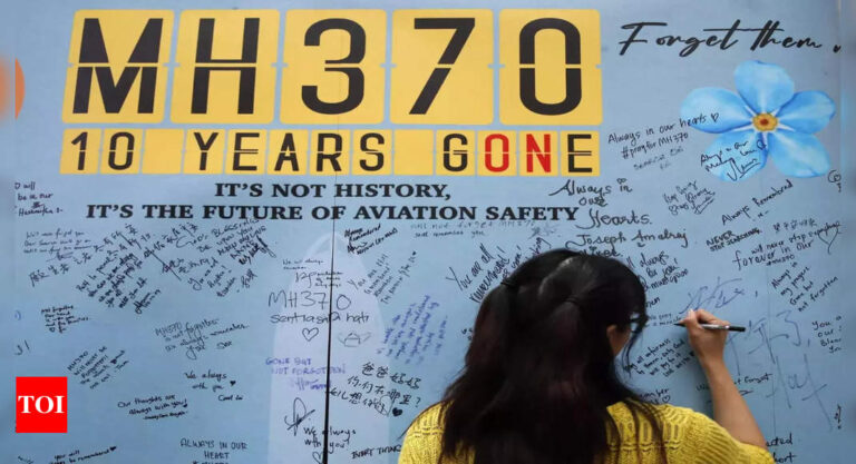 'If there is evidence …': Malaysia may renew search for MH370 – Times of India