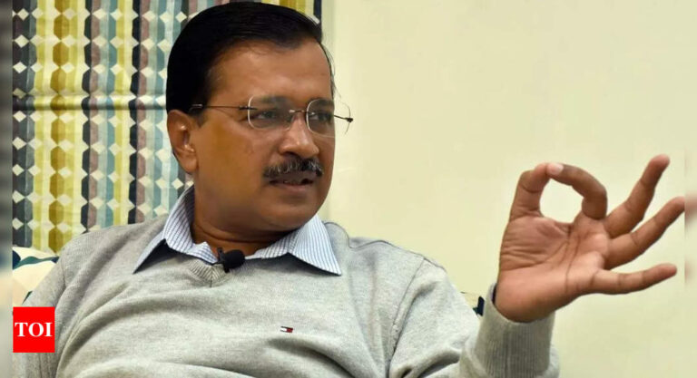 'Where will you go – BJP or jail?': Delhi CM Arvind Kejriwal takes dig at Tapas Roy joining BJP | India News – Times of India