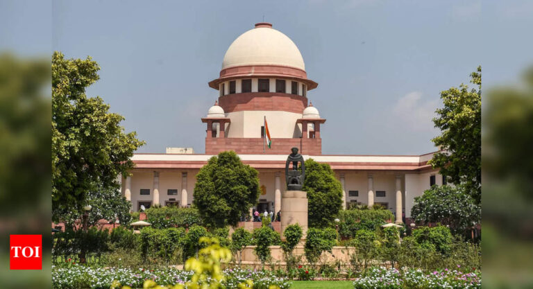 States can't consult Centre on judicial staff picks: SC | India News – Times of India