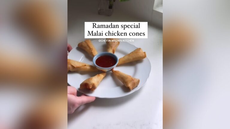Foodies Are Loving This “Mouthwatering” Ramadan-Special Malai Chicken Cones