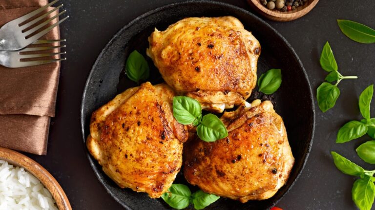 4 Foolproof Steps For Cooking Chicken Thighs In Your Air Fryer