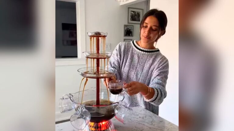 Watch: The Coffee Fountain Thats Got Internet Buzzing – Would You Give It A Try?