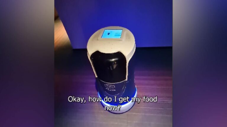 At Your Service: Travel Vlogger Gets Food Delivered By Robots During China Vacation