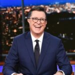 Stephen Colbert returns to TV in appearance on local Michigan station