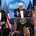 Trump presses his case for White House ballroom following press dinner shooting