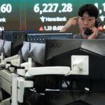 Asian Stocks: Asian stocks today: Stocks ease but set for weekly gains amid optimism on war de-escalation – The Times of India