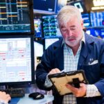 Stock futures slip after all three major indexes close at new records: Live updates