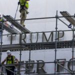 Trump's name is gone from the Kennedy Center's facade, according to a top official at the arts venue