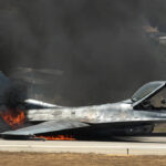 Watch: F-16 burst into flames after crash-landing at Greek island airport; pilot safe