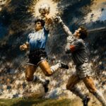 Messi's Argentina face England next, but football can't forget the Hand of God