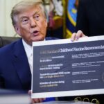 Trump wants to split childhood shot up