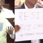 NALSAR row sparks fresh protest: Lawyers demand resignation of BCI chief Manan Mishra