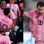 Lionel Messi gets impromptu hug from rival on return after father's death. Moment goes viral