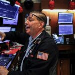 Stock futures slip after winning week on Wall Street: Live updates