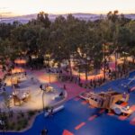 Athens is transforming its old airport into Europe's second-largest city park, with 70% green cover, on-site wastewater treatment and furniture made from demolished airport concrete and asphalt