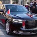 Beauty and the beast: China brought its own wheels, a red flag, to Washington