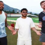 Hardik Pandya's famous World Cup celebration returns, this time with MrBeast and CarryMinati