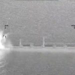 US fighter jet strikes cargo ship in Gulf of Oman as Iran blockade tightens