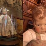 A Washington family seated a Victorian doll named Michael at dinner whenever 13 guests arrived; today, the house is a museum preserving their unusual tradition