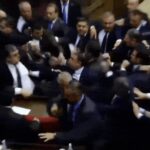 Chaos on camera: Armenia MPs trade blows as parliament erupts into mass brawl