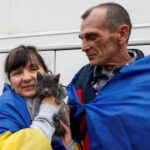 'No drones or artillery shells flying into your courtyard': Oleshky evacuees reach Ukraine after journey through Russia